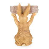 Christopher Knight Home® - Noble House - Corneu Outdoor Rabbit Garden Statue, White and Brown