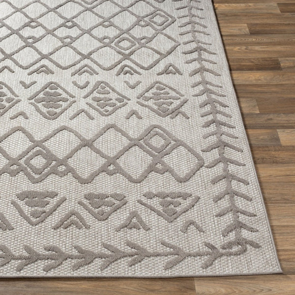 Livabliss Big Sur Global Inspired Polypropylene Area Rug Low Pile Living Room Accent BSR2300-5373
