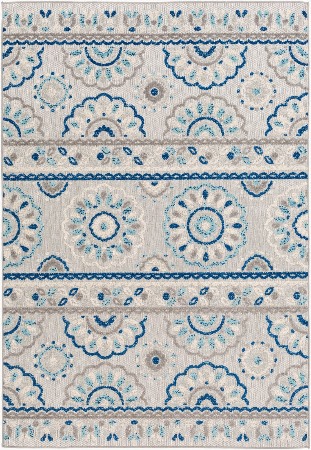 Livabliss Big Sur Bohemian Global Polypropylene Area Rug Machine Woven for Indoor Outdoor Use BSR2305-5373