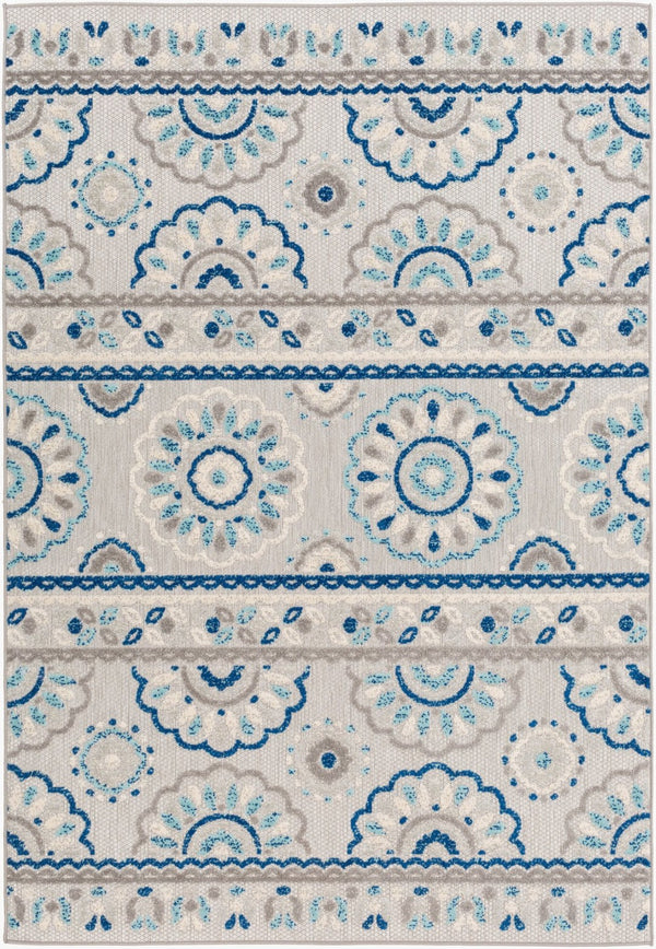 Livabliss Big Sur Bohemian Global Polypropylene Area Rug Machine Woven for Indoor Outdoor Use BSR2305-5373