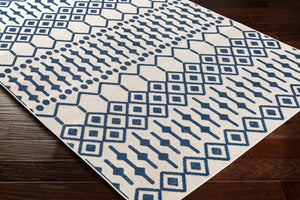 Livabliss Big Sur Global Motif Polypropylene Flat Weave Accent Rug for Entryway or Bedside BSR2308-23