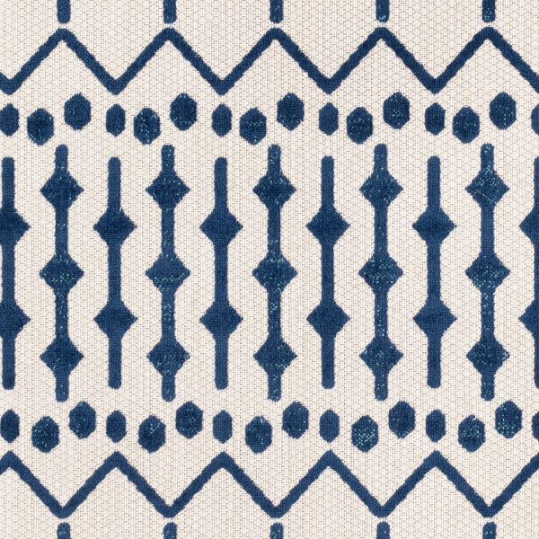Livabliss Big Sur Global Motif Polypropylene Flat Weave Accent Rug for Entryway or Bedside BSR2308-23