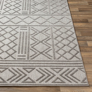 Livabliss Big Sur Global Eclectic Flatweave Polypropylene Accent Rug for Entryways and Bohemian Rooms BSR2316-23