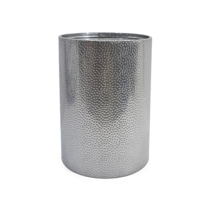 English Elm Christopher Knight Home® - METAL Round Hammered Accent Side Table with Textured Iron Frame, Modern Industrial Chic Decor Silver 65502.00