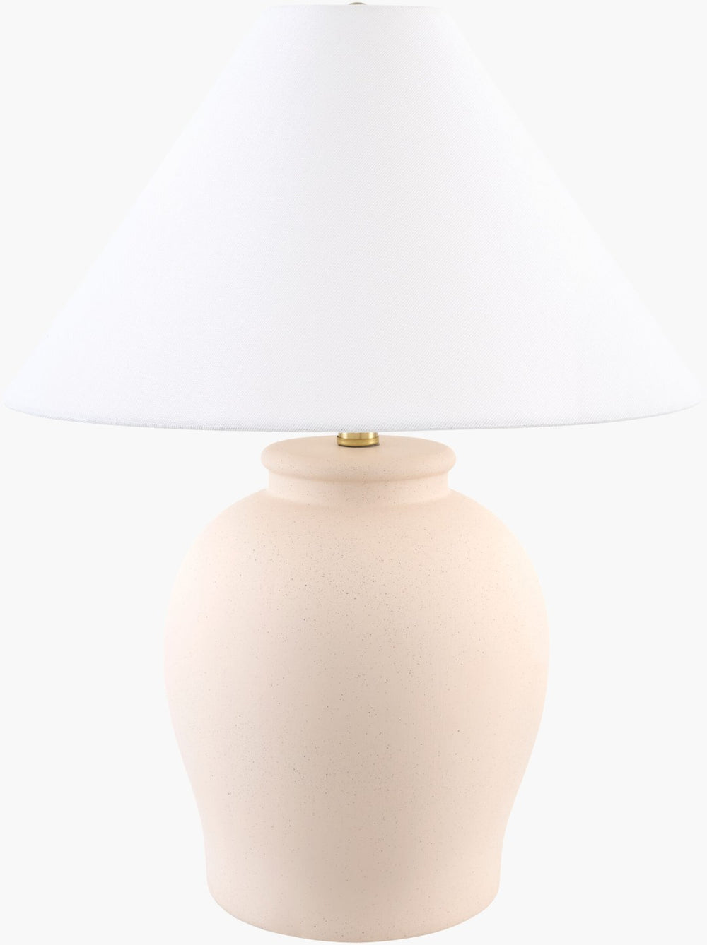 Livabliss Besson Artisan Ceramic Table Lamp with Linen Shade Arts and Crafts Style Warm Glow BSS-006