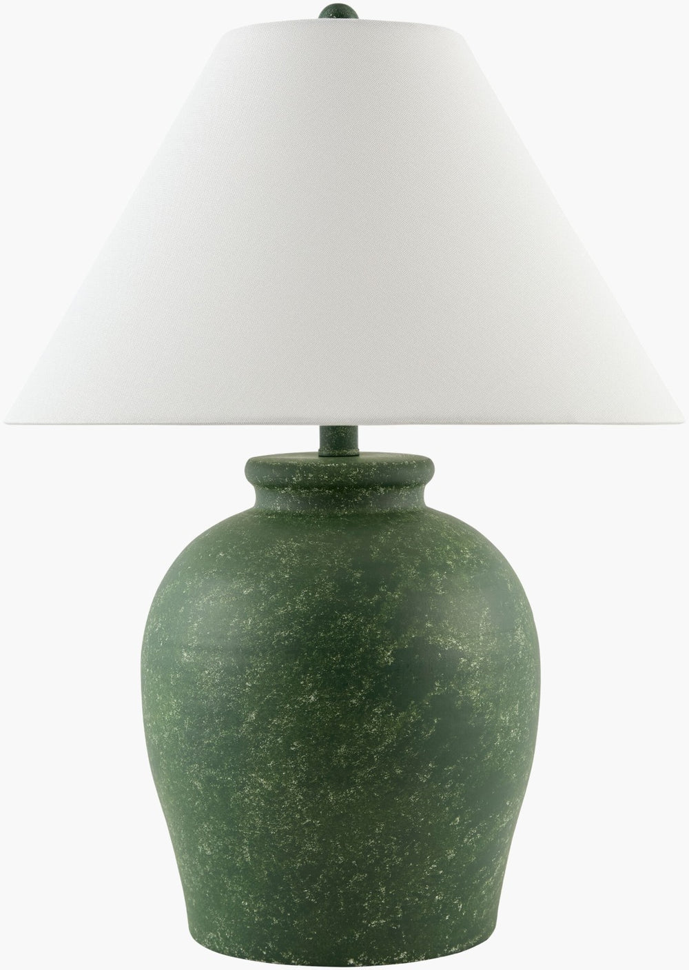 Livabliss Besson Metal Base Table Lamp with Linen Shade for Bedroom or Living Room Ambiance BSS-033
