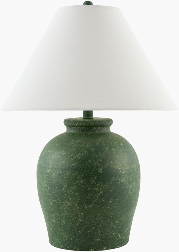 Livabliss Besson Metal Base Table Lamp with Linen Shade for Bedroom or Living Room Ambiance BSS-033