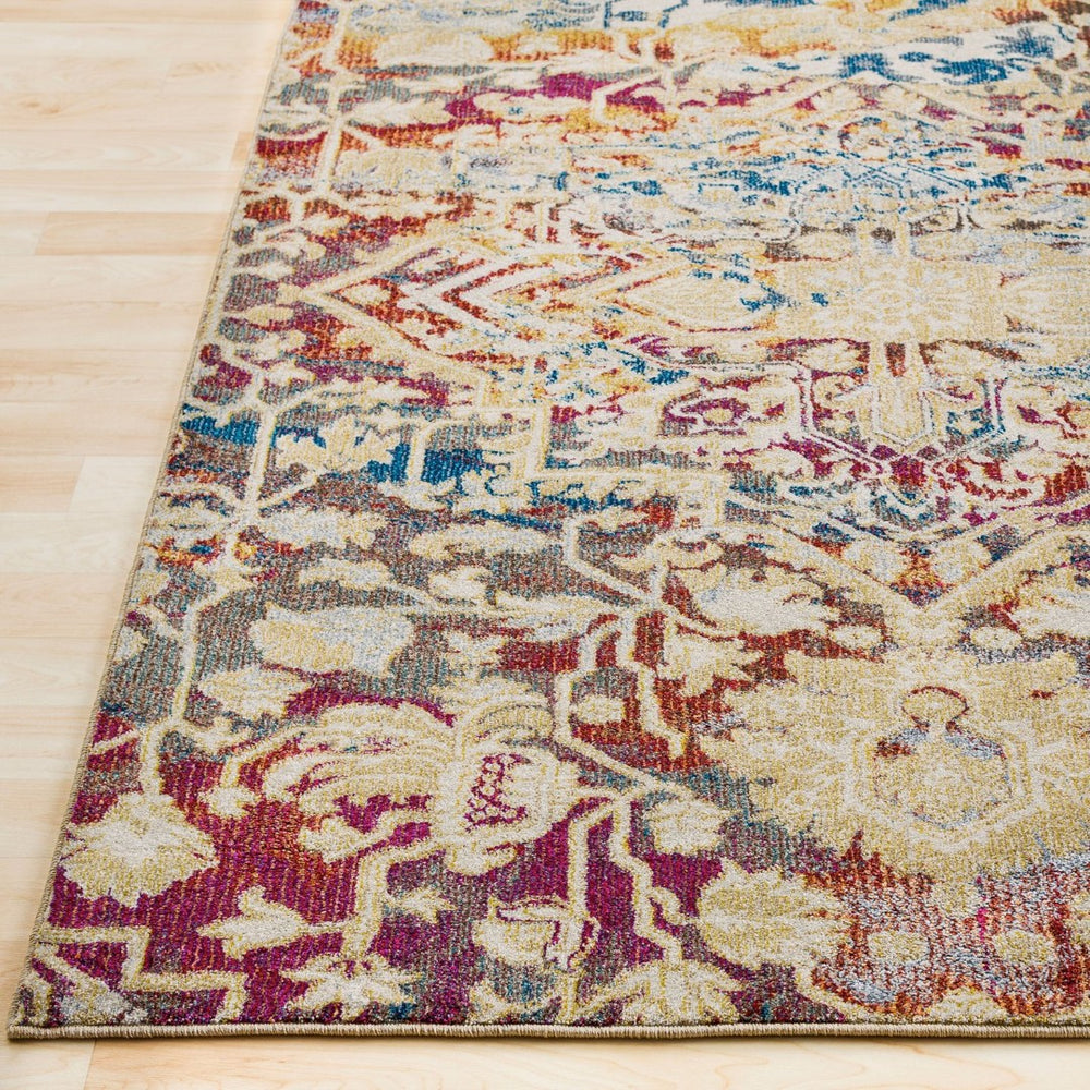 Livabliss Bosphorous Traditional Medallion Area Rug Polypropylene Blend for Formal Living Rooms BSS3400-93123