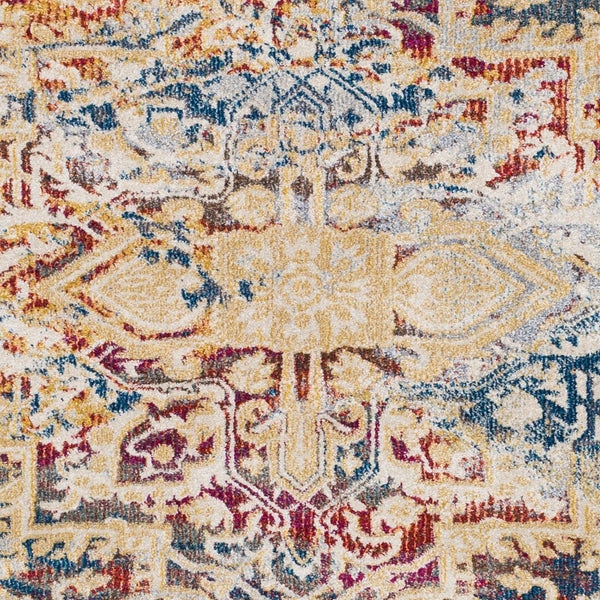 Livabliss Bosphorous Traditional Medallion Area Rug Polypropylene Blend for Formal Living Rooms BSS3400-93123