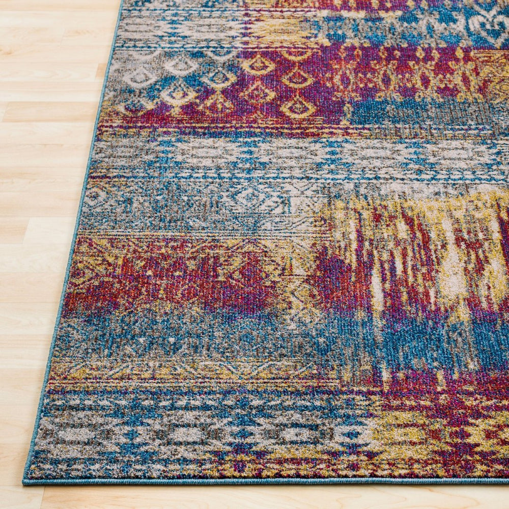 Livabliss Bosphorous Global Geometric Floral Machine Woven Polypropylene Accent Rug Entryway BSS3401-23