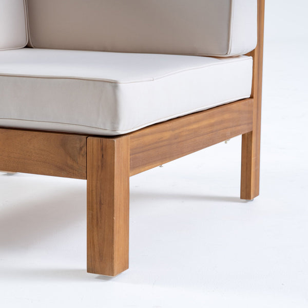 English Elm Oana Upholstered Accent Arm Chair Compact Square Frame for Living Room or Bedroom 64498.00BGE