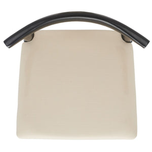 Safavieh Lionel Retro Bar Stool XII23 Black / Cream Wood BST1503A