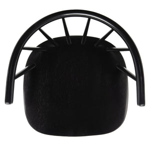 Safavieh Blanchard Counter Stool - Set of 2 XII23 Black Wood BST8506A-SET2