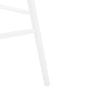 Safavieh Blanchard Bar Stool - Set of 2 XII23 White Wood BST8507B-SET2