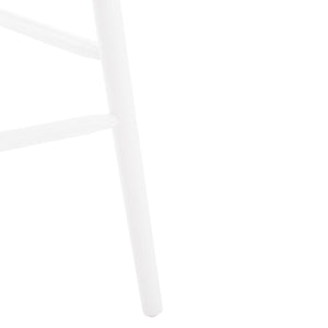 Safavieh Blanchard Bar Stool - Set of 2 XII23 Natural/White Wood BST8507F-SET2