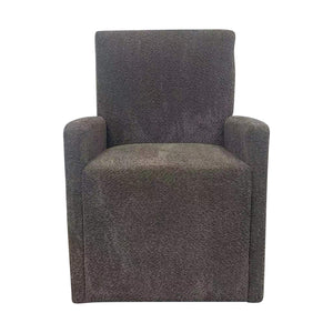 Parker House Pure Modern Dining Upholstered Caster Chair Himalaya Granite 100% Polyester DPUR#2618