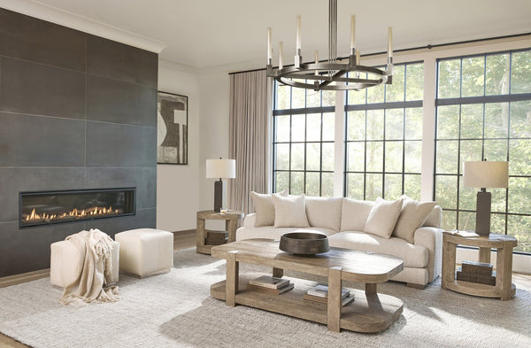 Bernhardt Bernhardt Aspen Hair-On-Hide Ottoman With Brushed Stainless Base — Modern Compact Seat/Accent Piece N2401O