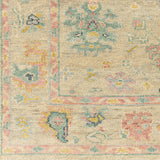 Biscayne BSY-2306 8' x 10' Handmade Rug BSY2306-810  Dusty Pink, Light Beige, Medium Gray, Yellow, Dusty Sage Surya