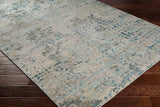 Biscayne BSY-2308 8' x 10' Handmade Rug BSY2308-810  Deep Teal, Sage, Medium Green, Dusty Sage, Charcoal Surya