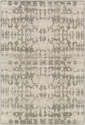 Biscayne BSY-2309 6' x 9' Handmade Rug BSY2309-69  Ivory, Medium Gray, Dusty Sage, Sage Surya