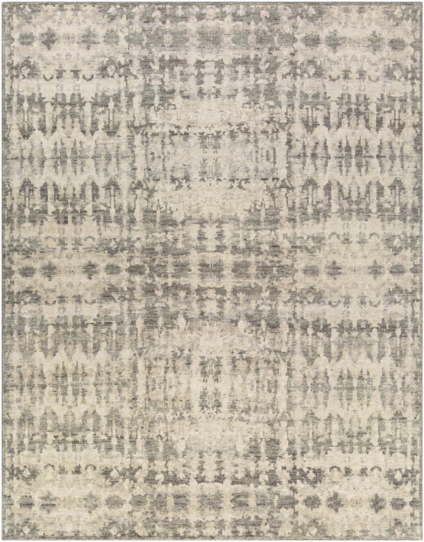 Biscayne BSY-2309 8' x 10' Handmade Rug BSY2309-810  Ivory, Medium Gray, Dusty Sage, Sage Surya