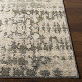 Biscayne BSY-2309 8' x 10' Handmade Rug BSY2309-810  Ivory, Medium Gray, Dusty Sage, Sage Surya