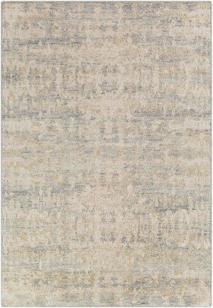 Biscayne BSY-2310 6' x 9' Handmade Rug BSY2310-69  Charcoal, Light Beige, Tan, Light Olive, Medium Gray Surya