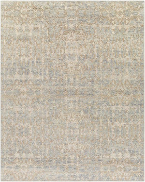 Biscayne BSY-2310 8' x 10' Handmade Rug BSY2310-810  Charcoal, Light Beige, Tan, Light Olive, Medium Gray Surya