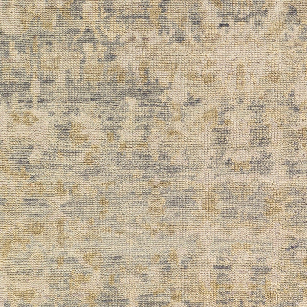 Surya Biscayne Handmade 2' X 3' Wool Rug - Luxurious Medium Pile With Fringe, Perfect For Any Room Charcoal Nz Wool Bsy2310-23