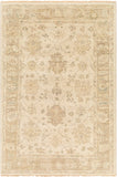 Biscayne BSY-2312 6' x 9' Handmade Rug BSY2312-69  Light Beige, Medium Gray, Mustard, Charcoal Surya