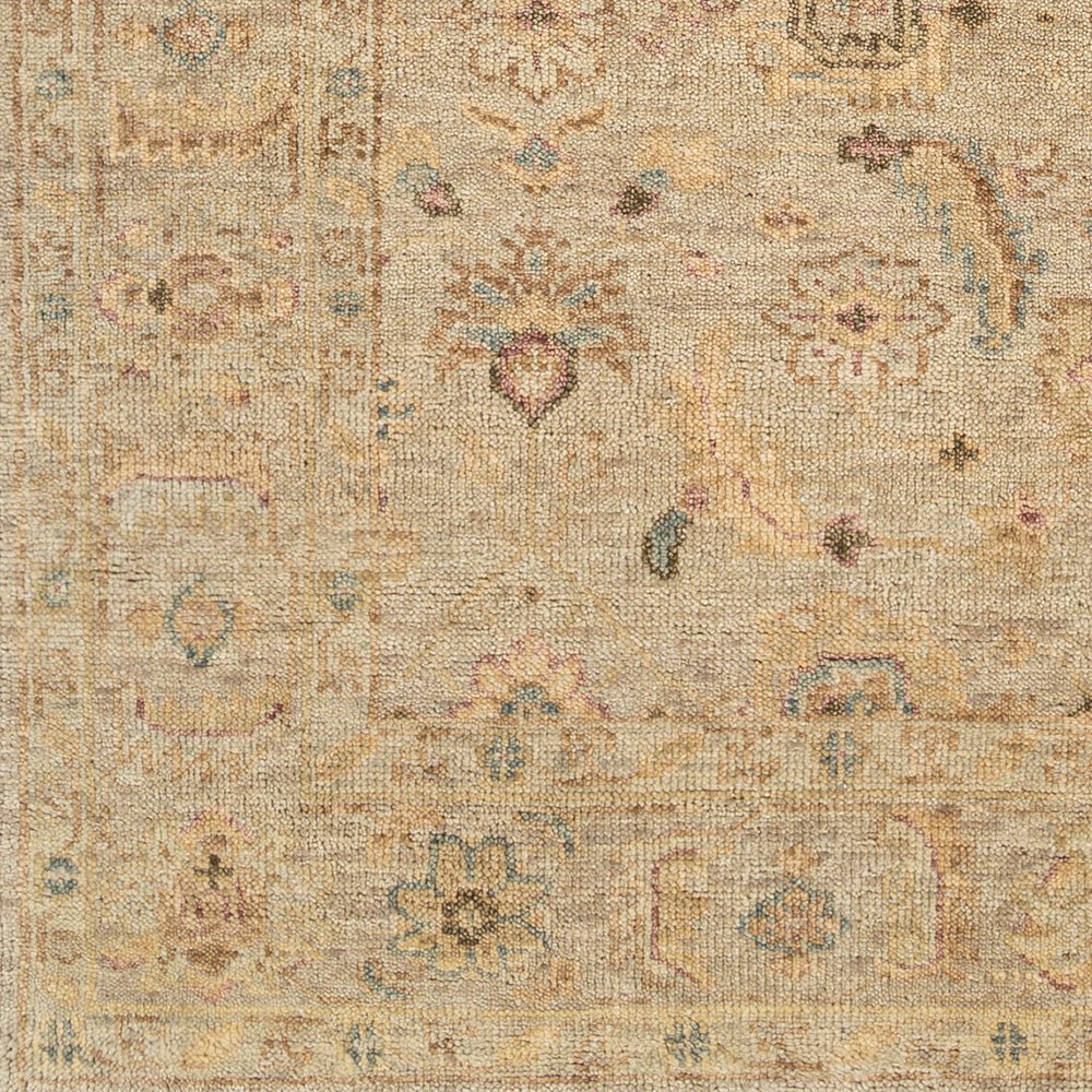 Biscayne BSY-2317 9' x 12' Handmade Rug BSY2317-912  Ivory, Taupe, Beige, Medium Brown, Mauve Surya