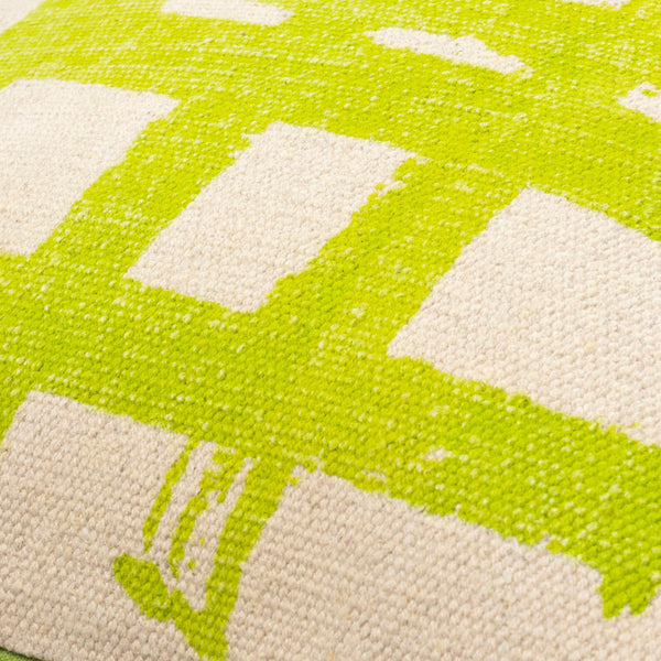 Surya Bristle 20"X20" Modern Cotton Accent Pillow - Stylish, Durable, And Easy To Clean For Home Decor Off,White Cotton,Cotton Bt008-2020