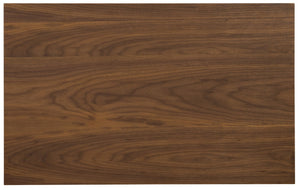 Hooker Furniture Elon Satin Walnut Lateral File With Locking Bottom Drawer, Dark Bronze Pulls, Pendaflex Ready 1650-10466-MWD