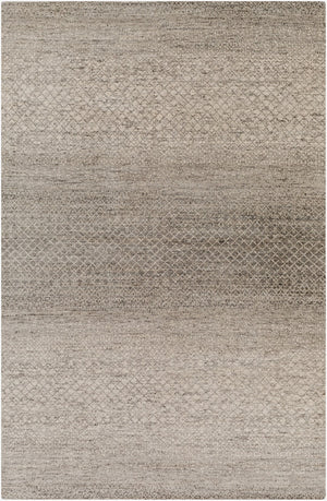 Surya Bethesda 2' X 3' Handmade Wool Rug - Vibrant Bohemian Style, Hand-knotted, Timeless Charm For Your Home Gray Wool Btd2300-23