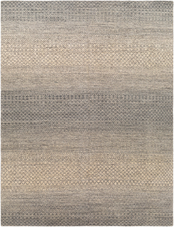 Bethesda BTD-2300 8' x 10' Handmade Rug BTD2300-810  Gray, Charcoal, Black, Oatmeal Surya