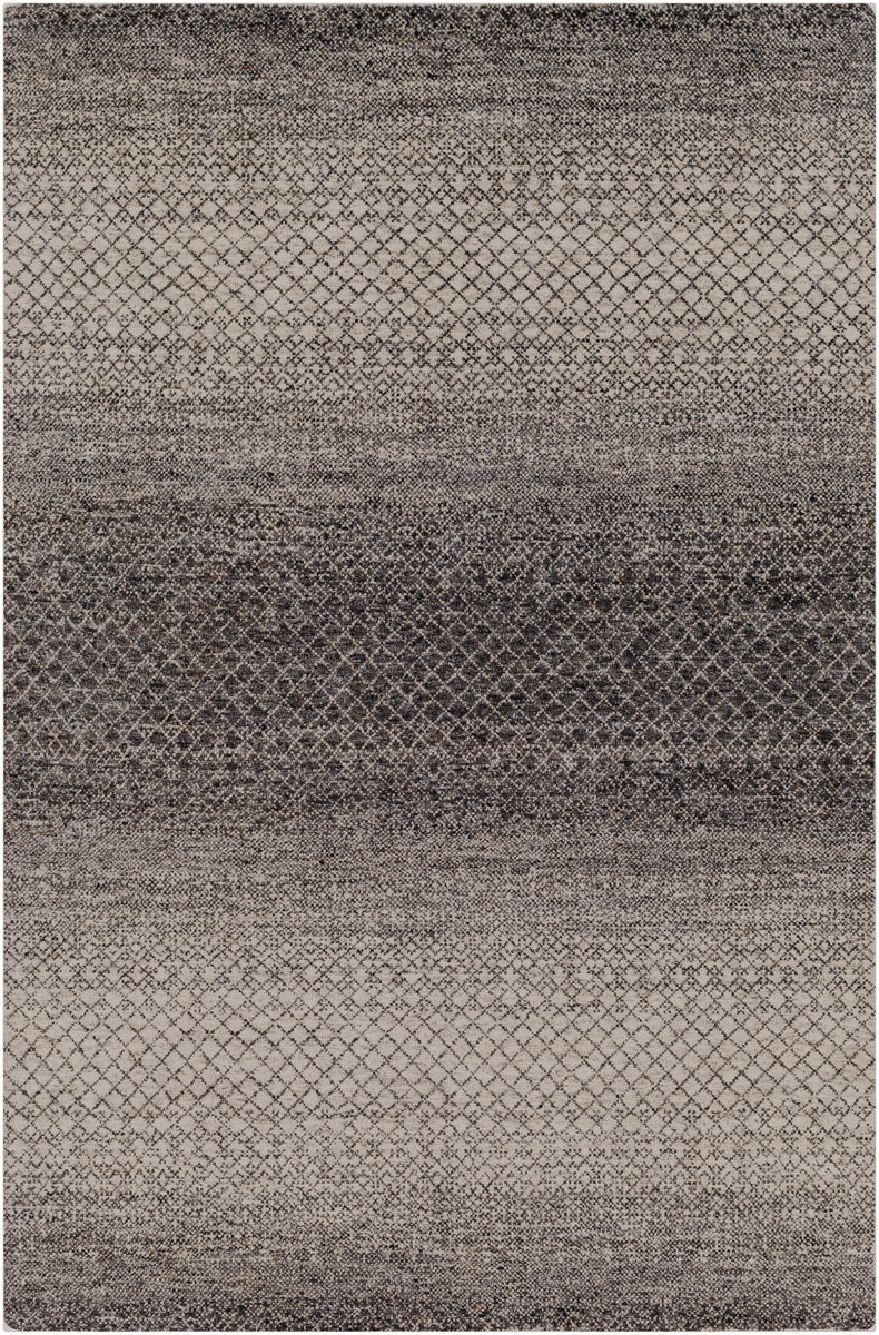 Bethesda BTD-2301 6' x 9' Handmade Rug BTD2301-69  Black, Charcoal, Medium Gray, Light Gray, Oatmeal Surya