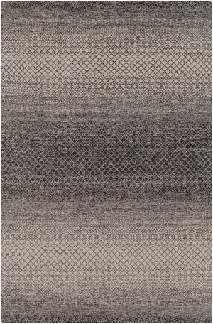 Bethesda BTD-2301 6' x 9' Handmade Rug BTD2301-69  Black, Charcoal, Medium Gray, Light Gray, Oatmeal Surya