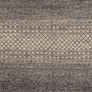 Surya Bethesda 2' X 3' Handmade Wool Rug - Vibrant Bohemian Style, Hand-knotted, Timeless Charm For Your Home Black Wool,Viscose Btd2301-23