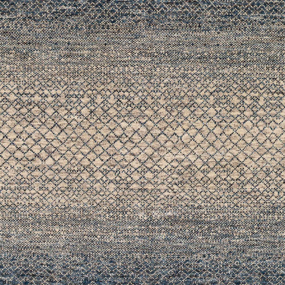 Bethesda BTD-2302 6' x 9' Handmade Rug BTD2302-69  Dark Blue, Denim, Medium Gray, Light Gray, Oatmeal Surya