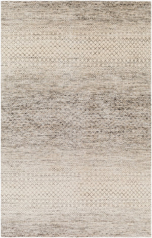 Surya Bethesda 2' X 3' Handmade Wool Rug - Vibrant Bohemian Style, Hand-knotted, Timeless Charm For Your Home Charcoal Wool,Viscose Btd2303-23