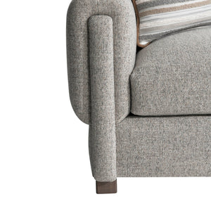 Bernhardt Bernhardt Tori Fabric Chair With Sculptural Cushion Arms, Deep Plush Seat, Custom Upholstery Options - Made to Order P7662A