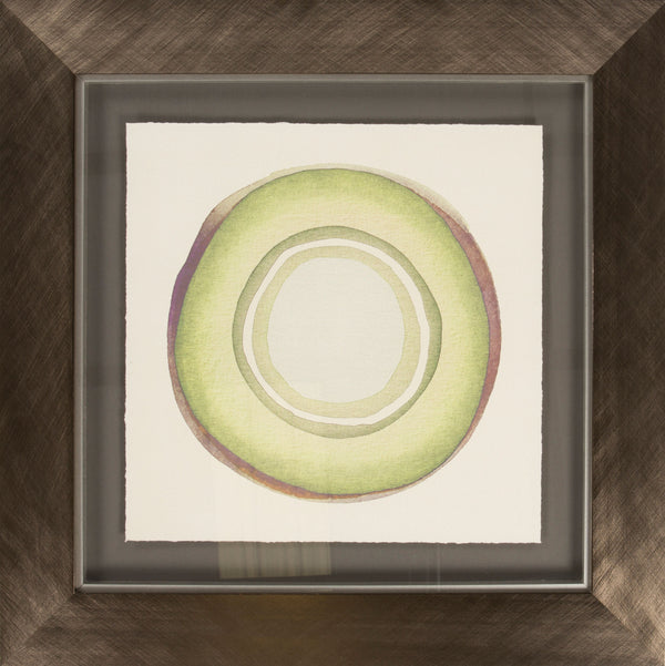 Surya Wall Decor Btl-3000: Stunning 29"H X 29"W Framed Art To Revitalize Your Space Elegantly Main, Green Paper Btl3002-2929