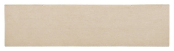 Hooker Furniture Westwood Polished Limestone Buffet With Oak Veneers, 4 Drawers, Adjustable Shelves & Silverware Tray 6133-75900-80