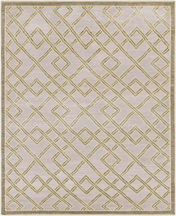 Surya Brighton Btn-4000 8' X 10' Handmade Viscose Rug - Durable Modern Decor With Natural Charm & Warranty Wheat Viscose Btn4000-913