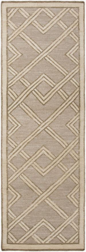 Surya Brighton Btn-4000 8' X 10' Handmade Viscose Rug - Durable Modern Decor With Natural Charm & Warranty Dusty Sage Viscose Btn4001-268