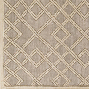 Surya Brighton Btn-4000 8' X 10' Handmade Viscose Rug - Durable Modern Decor With Natural Charm & Warranty Dusty Sage Viscose Btn4001-268