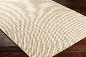 Surya Bolton 2' X 3' Handmade Area Rug - Timeless Cottage Style, Soft Wool & Jute Blend For Cozy Spaces Tan Wool,Jute Bto2300-310