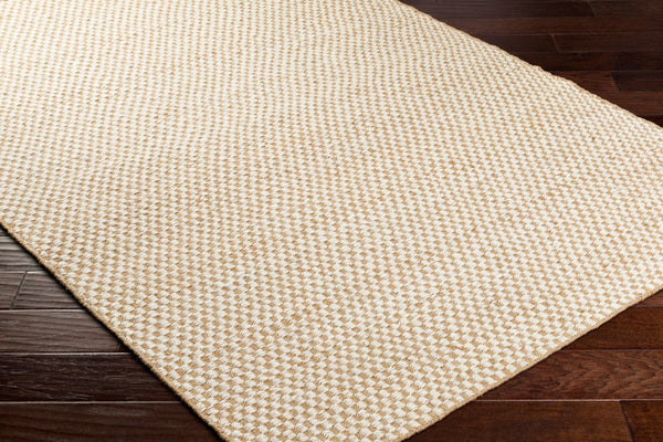 Surya Bolton 2' X 3' Handmade Area Rug - Timeless Cottage Style, Soft Wool & Jute Blend For Cozy Spaces Tan Wool,Jute Bto2300-310