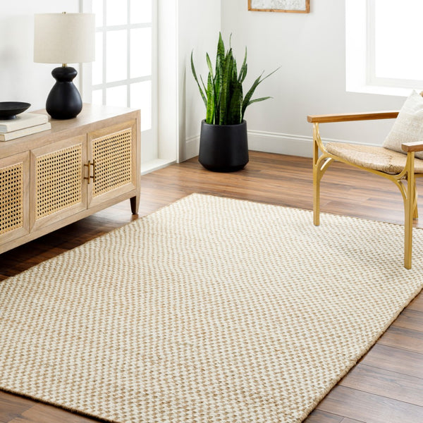 Surya Bolton 2' X 3' Handmade Area Rug - Timeless Cottage Style, Soft Wool & Jute Blend For Cozy Spaces Tan Wool,Jute Bto2300-23