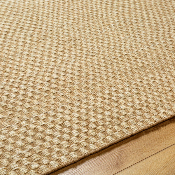 Surya Bolton 2' X 3' Handmade Area Rug - Timeless Cottage Style, Soft Wool & Jute Blend For Cozy Spaces Tan Wool,Jute Bto2301-2612
